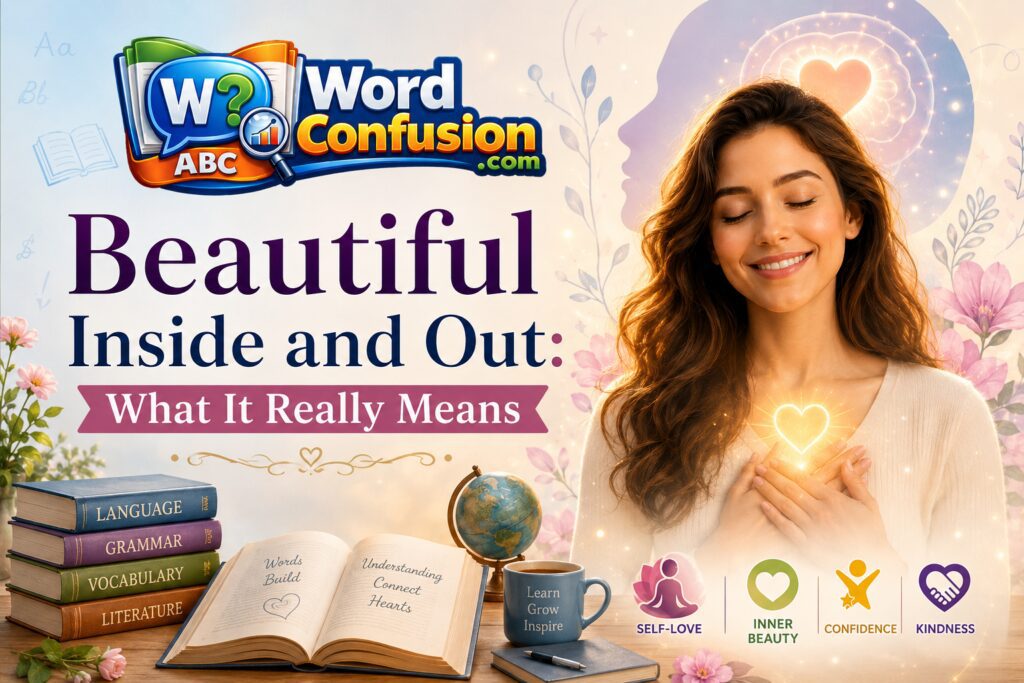 wordconfusion-How to Use Beautiful Inside and Out in a Sentence-img