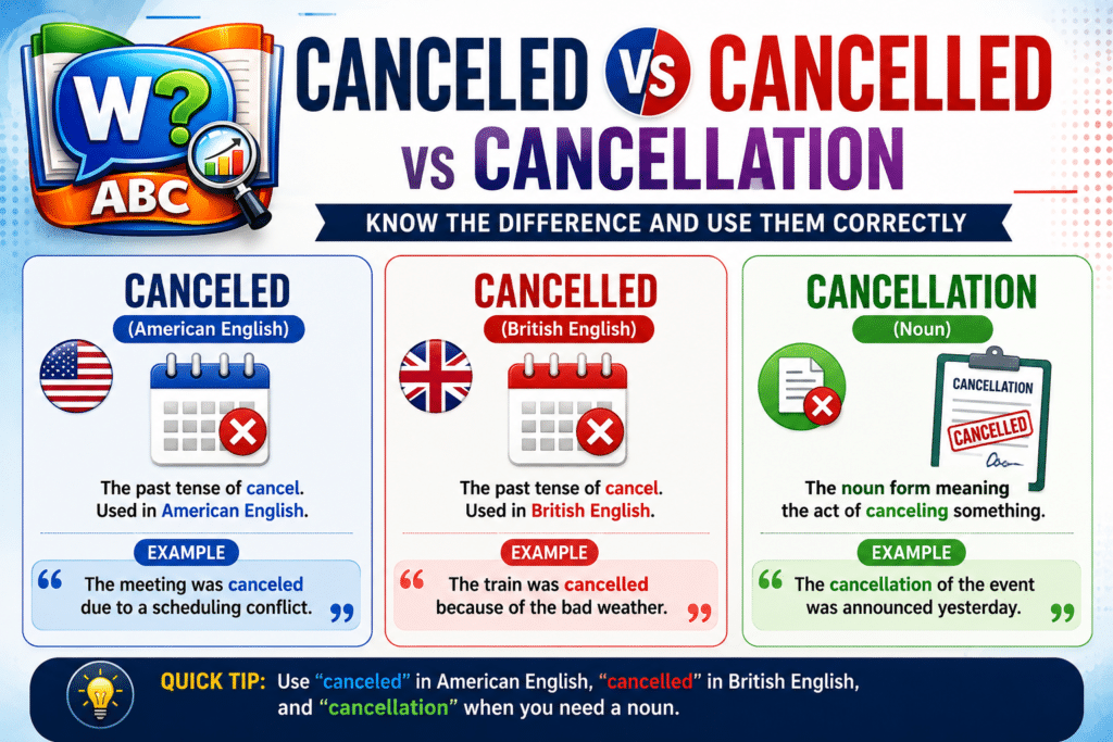 wordconfusion-Canceled vs Cancelled vs Cancellation-img