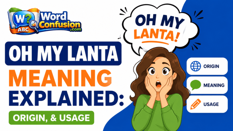 wordconfusion-Oh My Lanta Meaning Explained: Origin,& Usage-Featured image