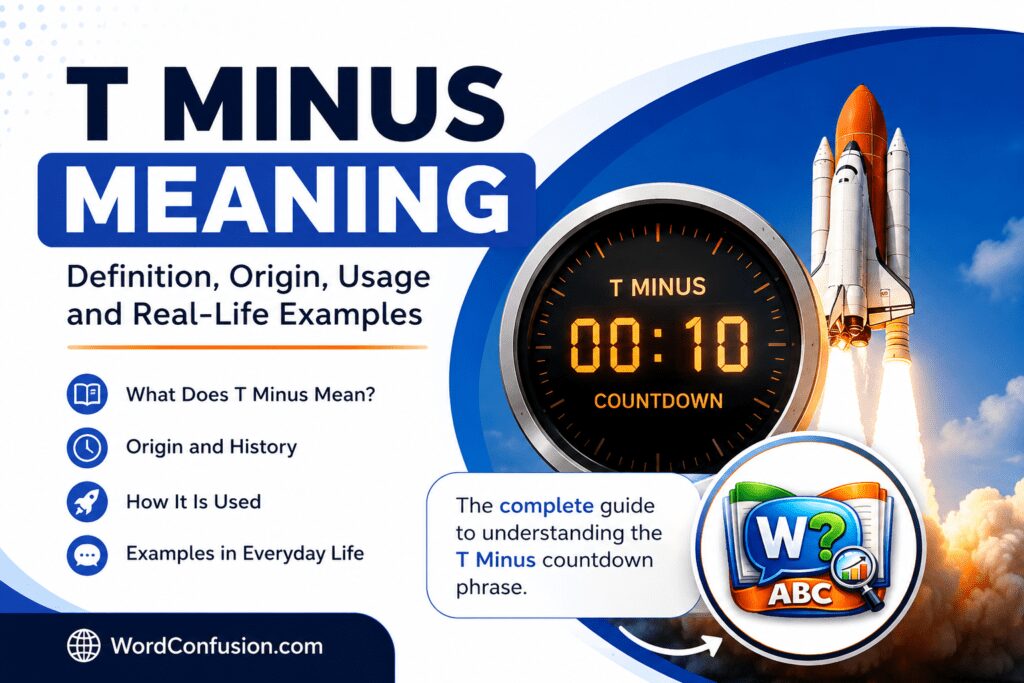 What Does T-Minus Mean? Definition, Examples & T-0 Explained