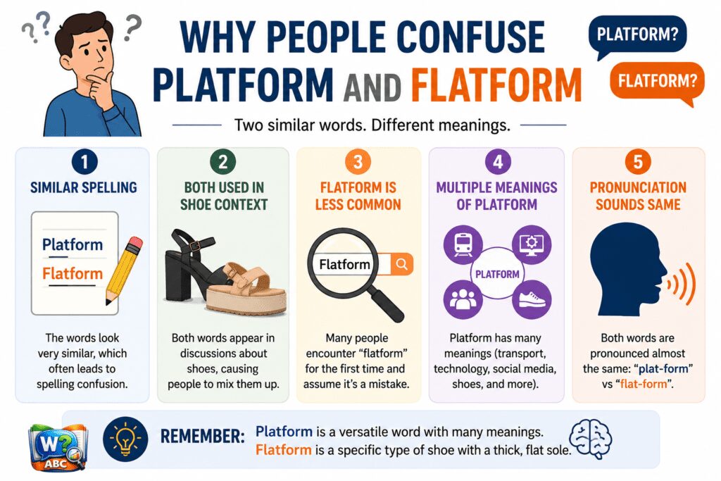 wordconfusion-Why People Confuse Platform and Flatform -img
