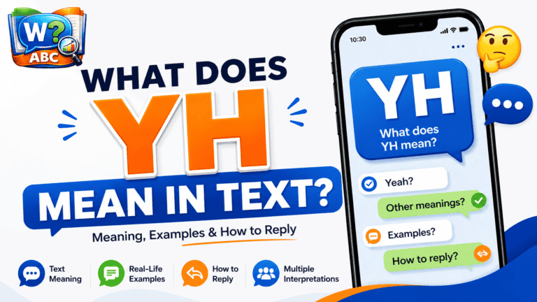 wordconfusion-What Does YH Mean in Text? Meaning, Examples & How to Reply-Featured image