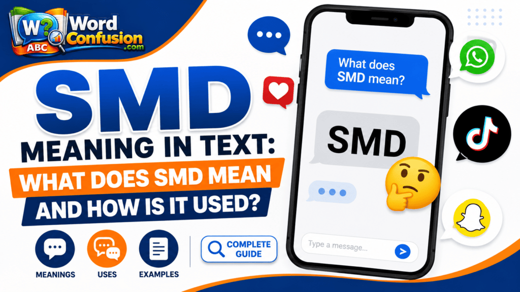 SMD Meaning in Text: What Does SMD Mean and How Is It Used?