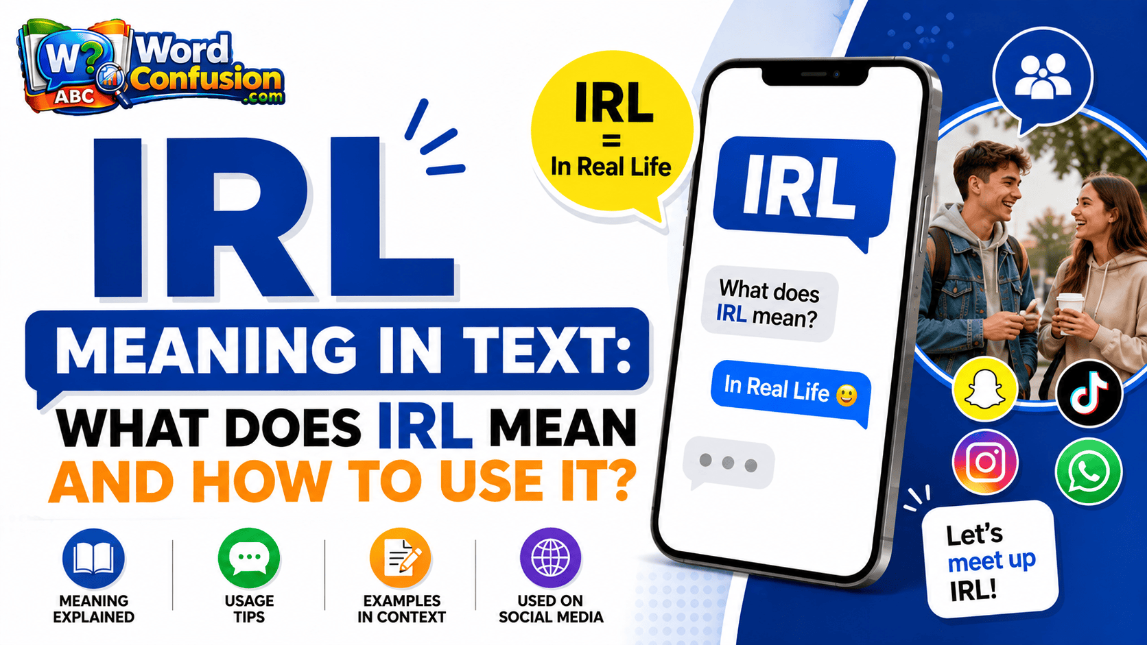 wordconfusion-IRL Meaning in Text: What Does IRL Mean and How to Use It?-Featured image