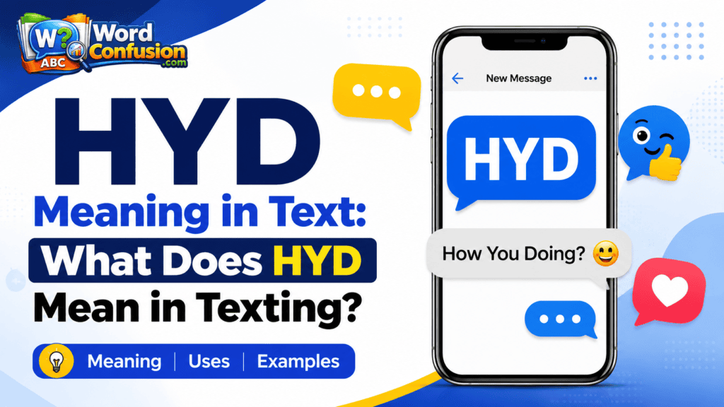 HYD Meaning in Text: What Does HYD Mean in Texting?