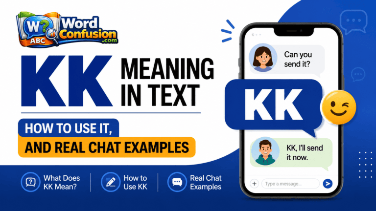 wordconfusion-KK Meaning in Text: How to Use It, and Real Chat Examples-Featured image