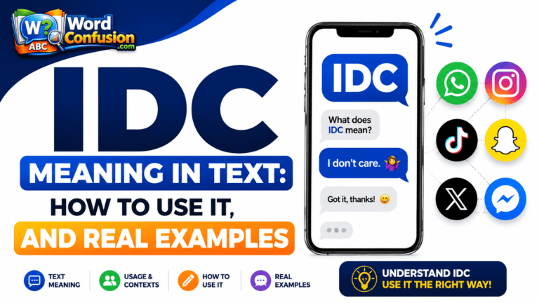 wordconfusion-IDC Meaning in Text: How to Use It, and Real Examples-Featured image