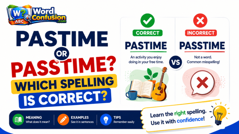 wordconfusion-Pastime or Passtime? Which Spelling Is Correct?-Featured image