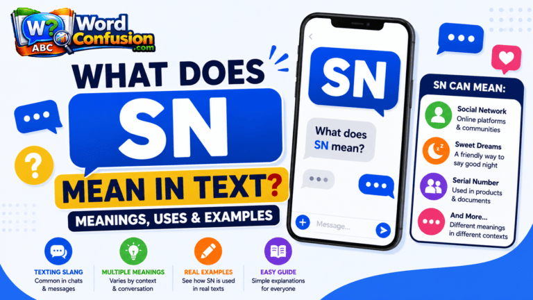 wordconfusion-What Does SN Mean in Text? Meanings, Uses & Examples-Featured image