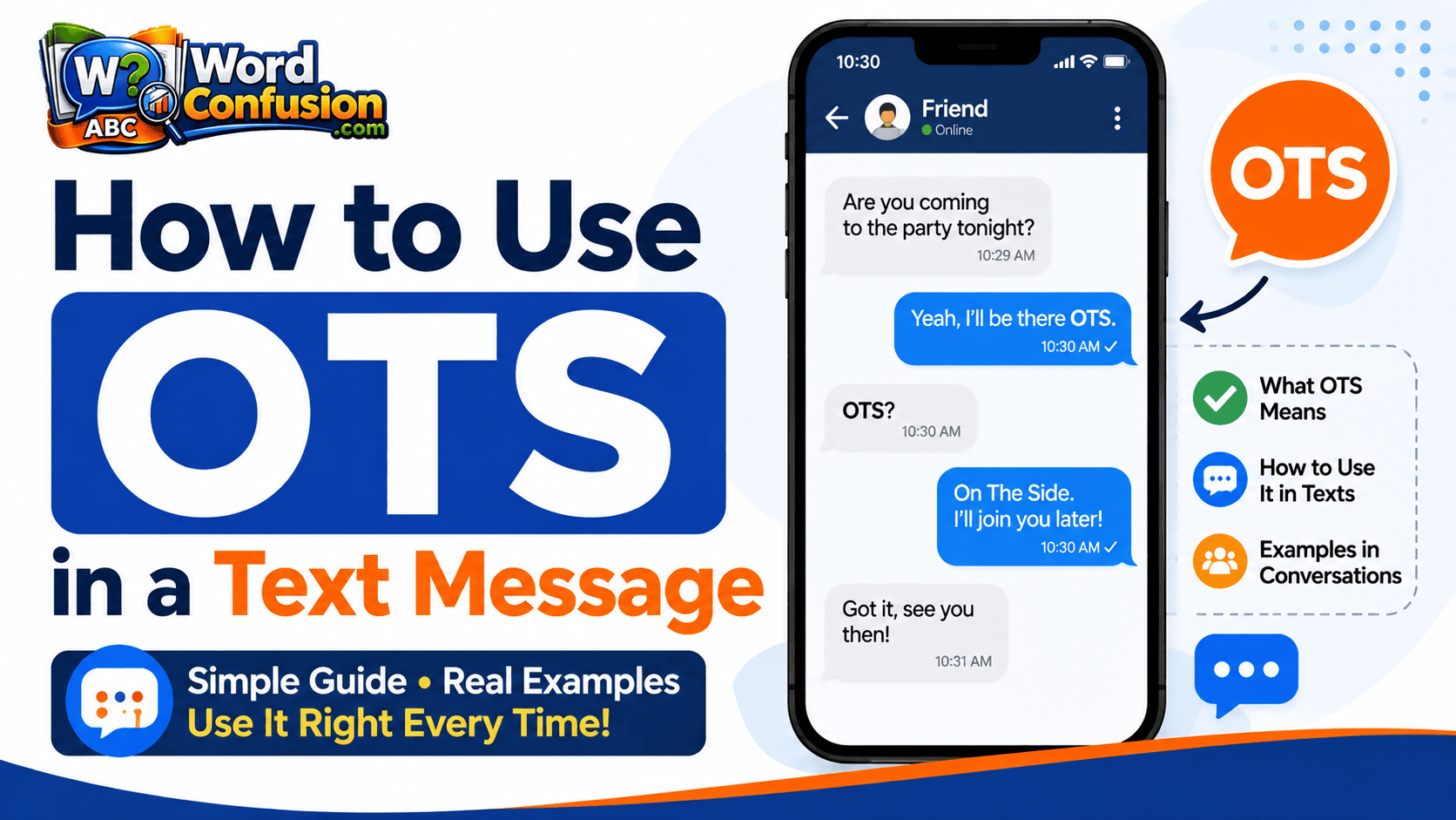 How to Use OTS in a Text Message-webp