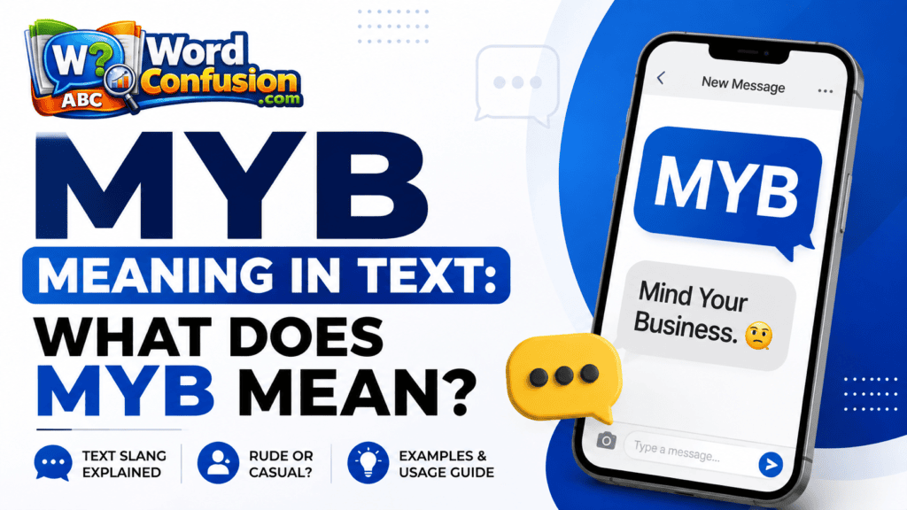 MYB Meaning in Text: What Does MYB Mean?