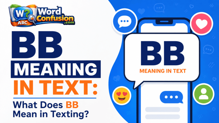 BB Meaning in Text: What Does BB Mean in Texting?-Featured image