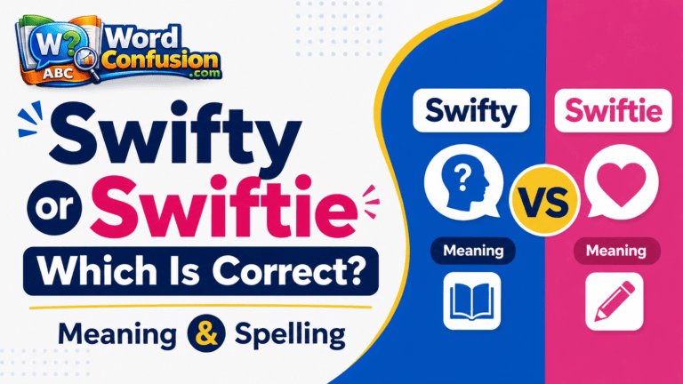 Swifty or Swiftie: Which Is Correct? Meaning & Spelling-Featured image