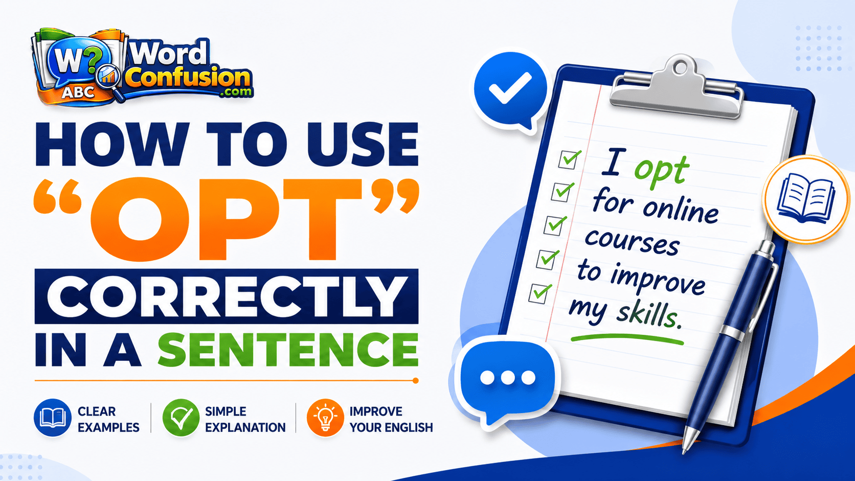 How to Use “Opt” Correctly in a Sentence-webp