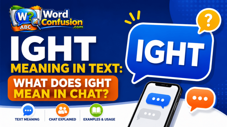 IGHT Meaning in Text: What Does IGHT Mean in Chat?-Featured image