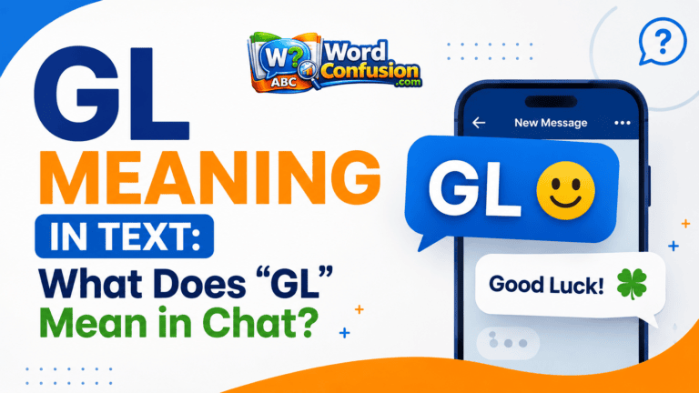 GL Meaning in Text: What Does “GL” Mean in Chat?-Featured image