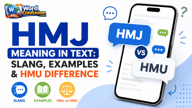 HMJ Meaning in Text: Slang, Examples & HMU Difference-Featured image