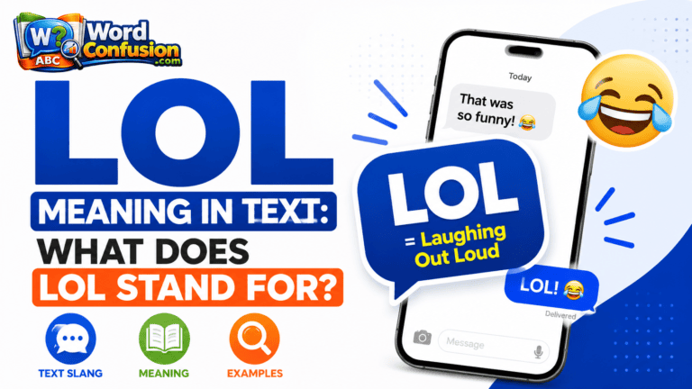 LOL Meaning in Text: What Does LOL Stand For?-Featured image