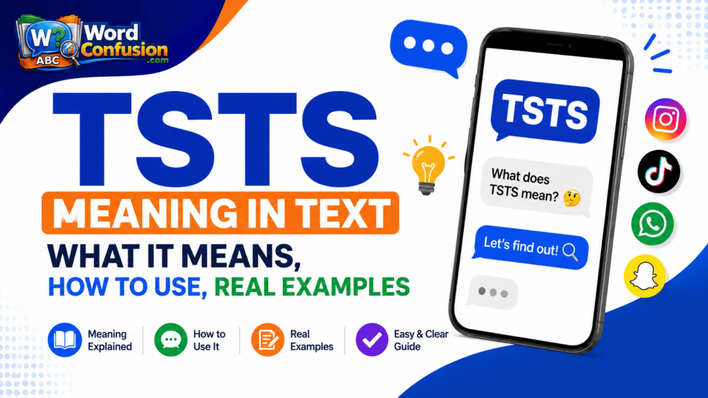 TSTS Meaning in Text: What It Means, How to Use,Real Examples