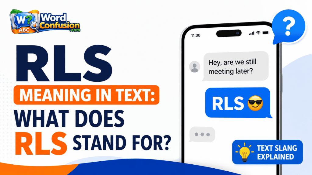 RLS Meaning in Text: What Does RLS Stand For?