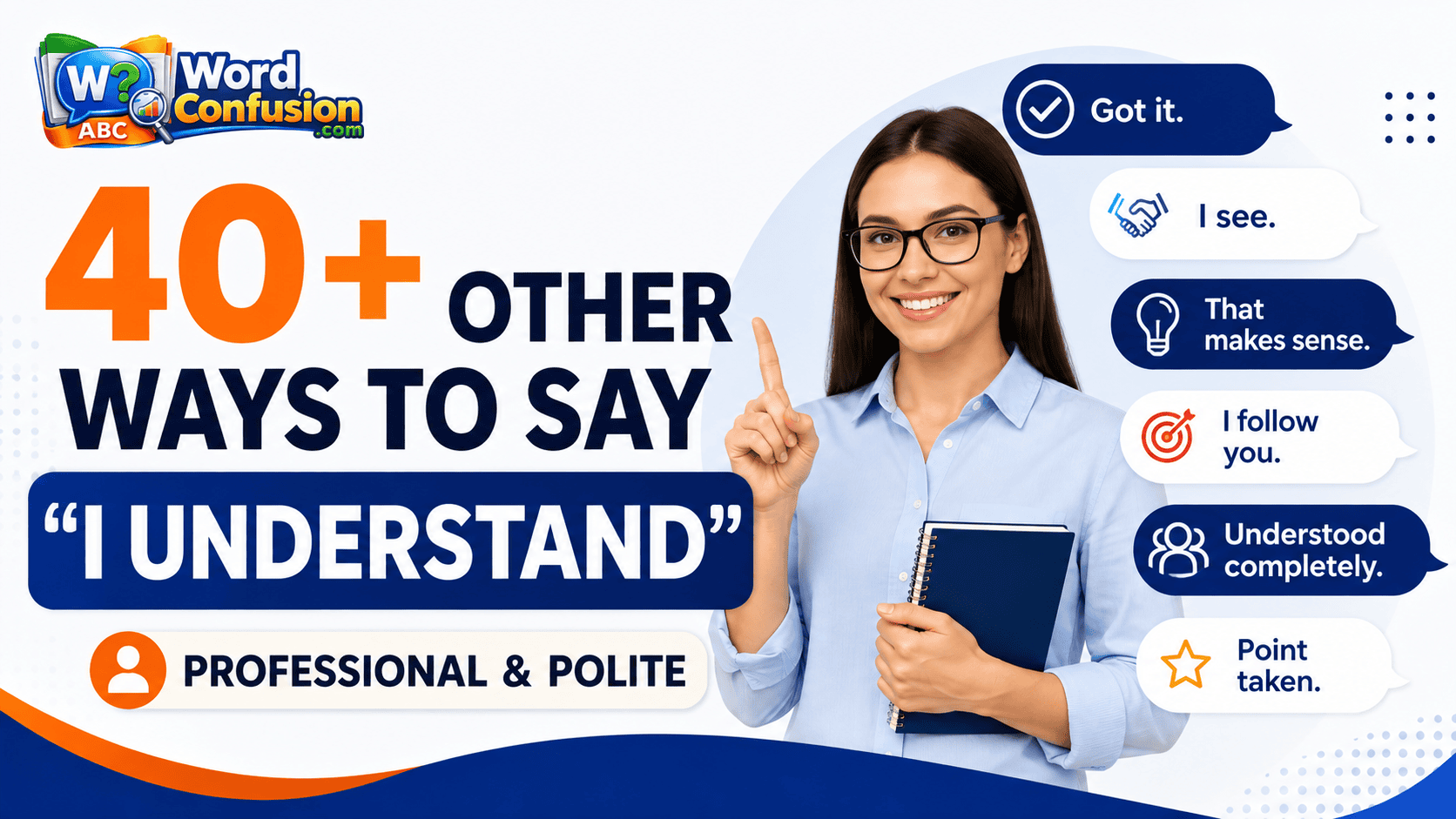 40+ Other Ways to Say “I Understand”: Professional & Polite-Featured image