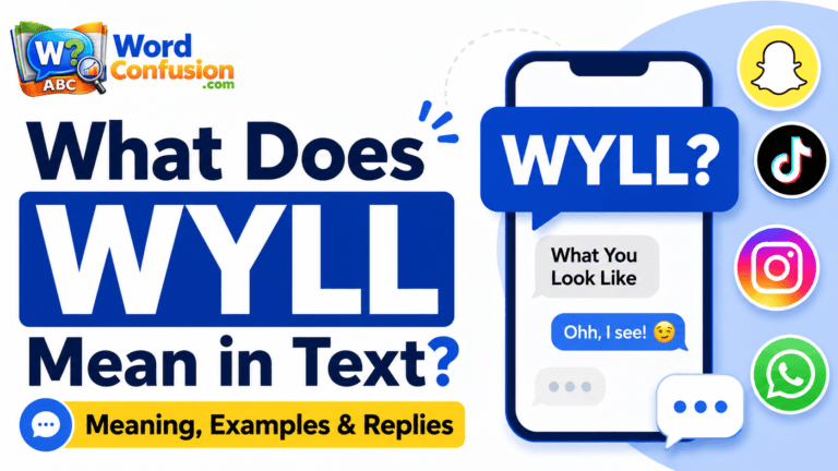 wordconfusion-What Does WYLL Mean in Text? Meaning, Examples & Replies-Featured image