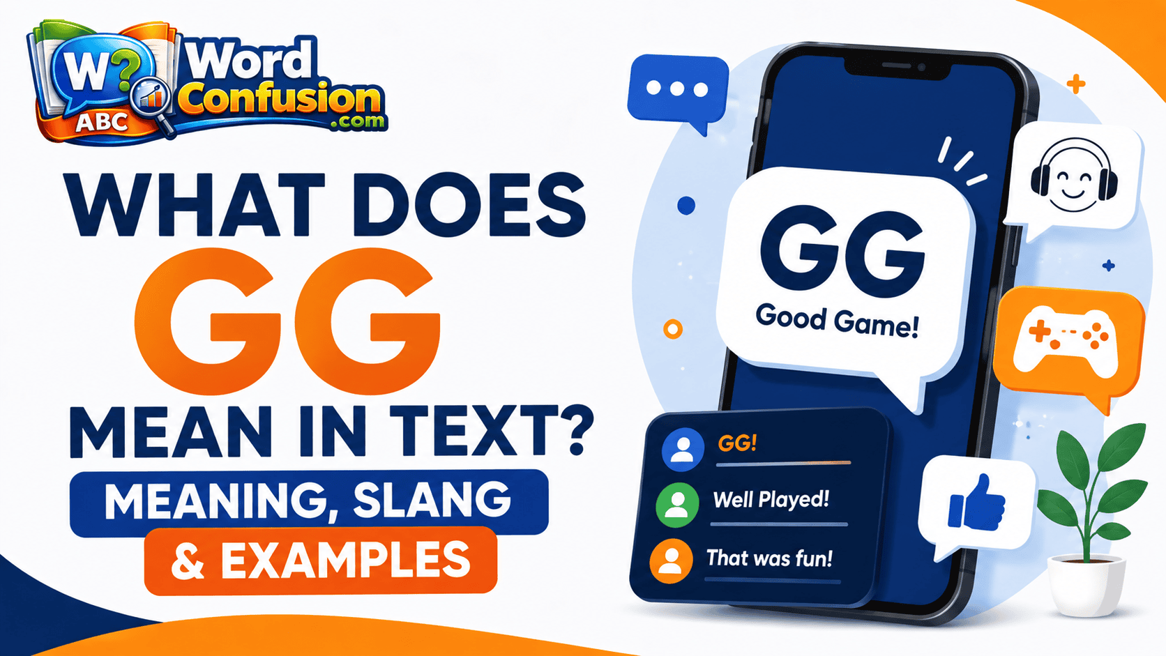What Does GG Mean in Text? Meaning, Slang & Examples-Featured image