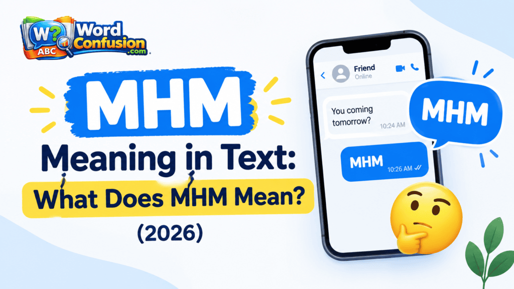 MHM Meaning in Text: What Does MHM Mean? (2026)