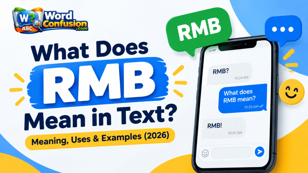 What Does RMB Mean in Text? Meaning, Uses & Examples (2026)