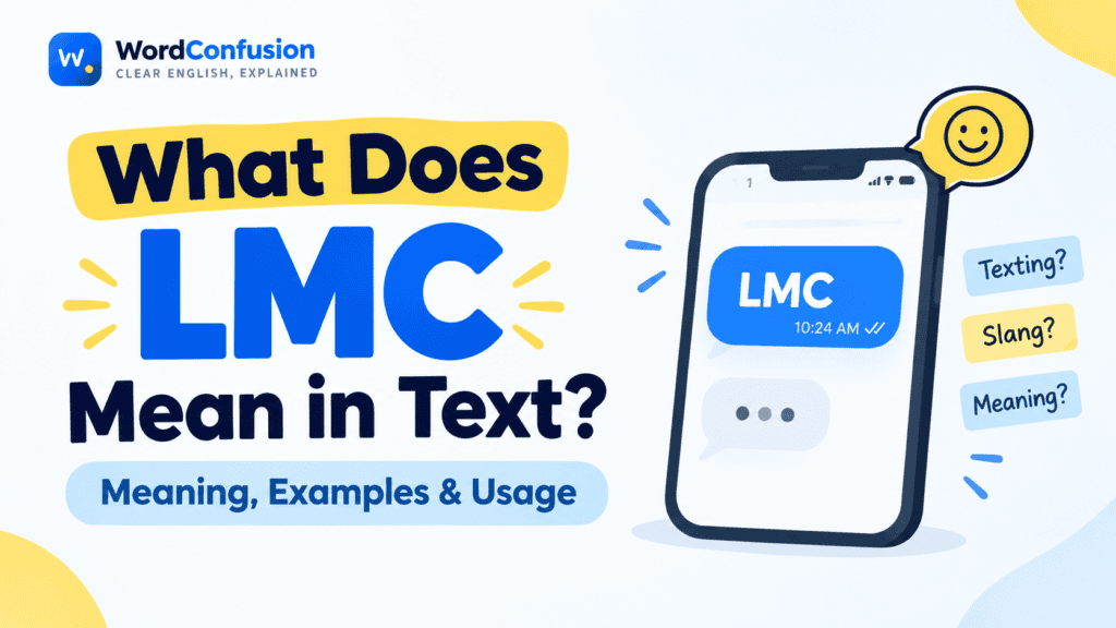 What Does LMC Mean in Text? Meaning, Examples & Usage