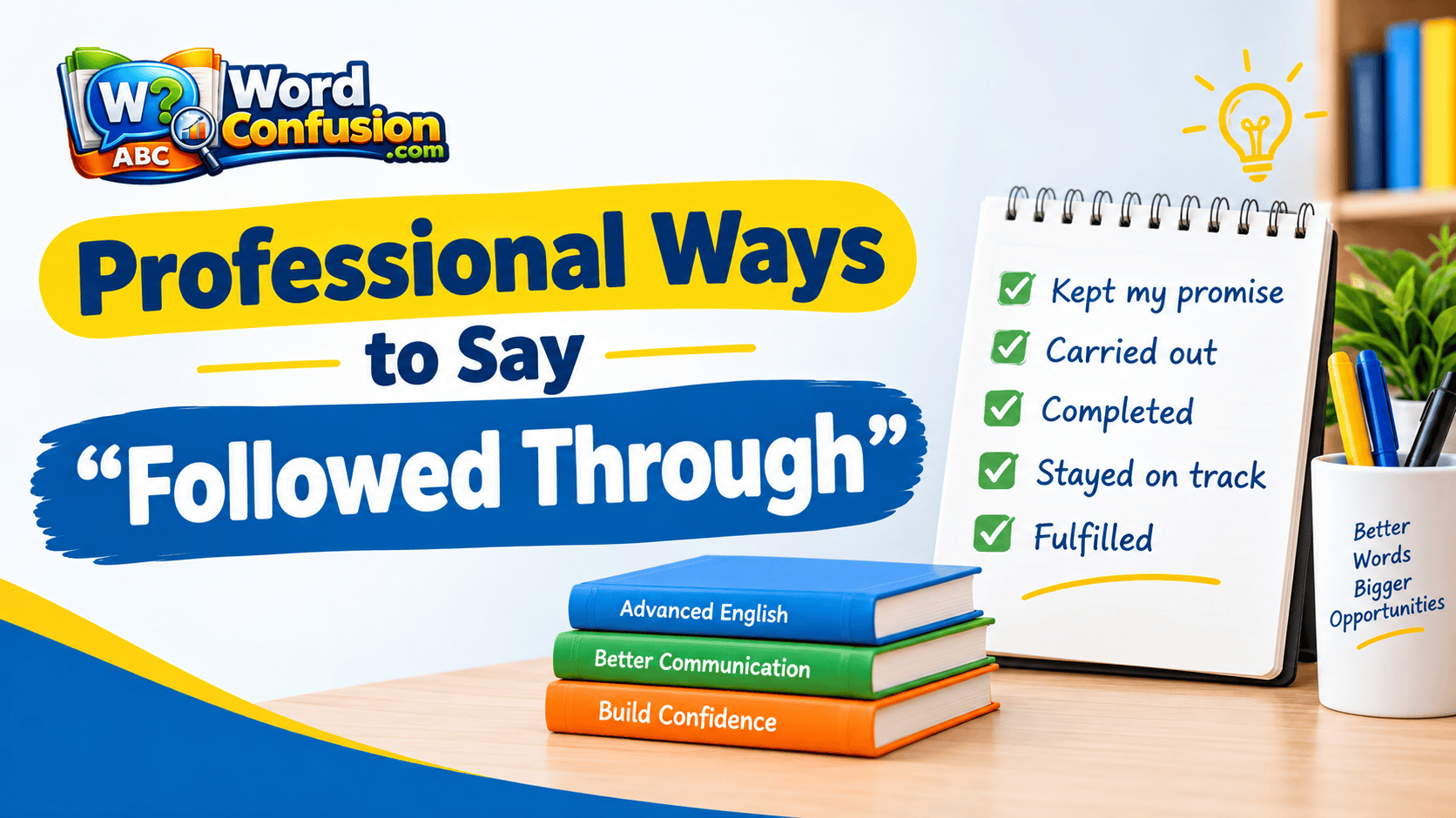 Professional Ways to Say “Followed Through”-webp