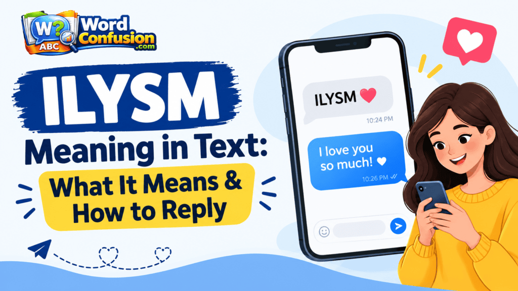 ILYSM Meaning in Text: What It Means & How to Reply