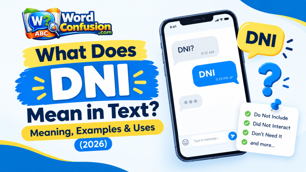 What Does DNI Mean in Text? Meaning, Examples & Uses (2026)
