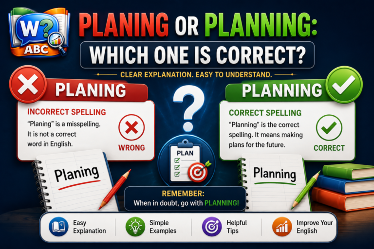 wordconfusion-Planing or Planning: Which One Is Correct?-Featured image