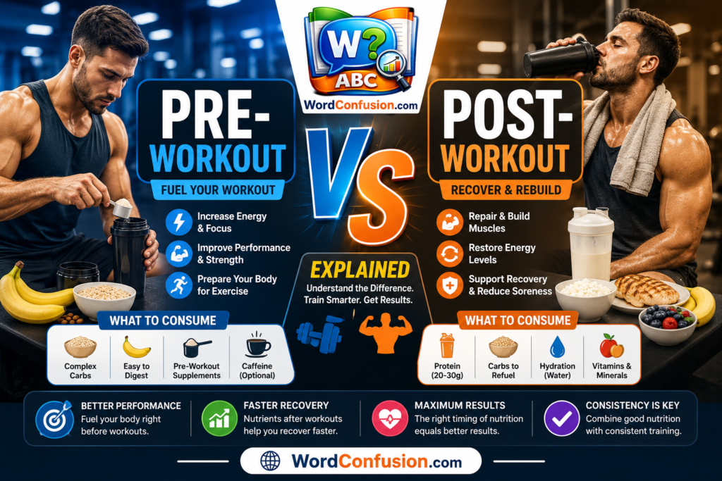 wordconfusion-Pre-Workout vs Post-Workout Explained-img