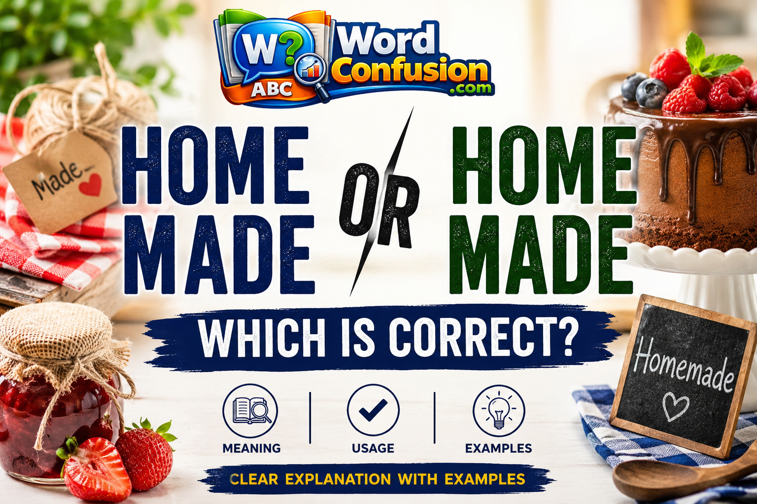 wordconfusion-Home Made or Homemade? Which Is Correct?-Featured image