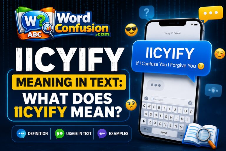 wordconfusion-IICYIFY Meaning in Text: What Does IICYIFY Mean?-Featured image