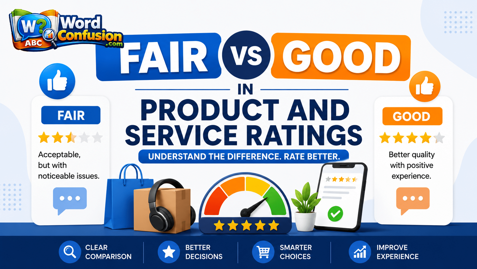 wordconfusion-Fair vs Good in Product and Service Ratings-img