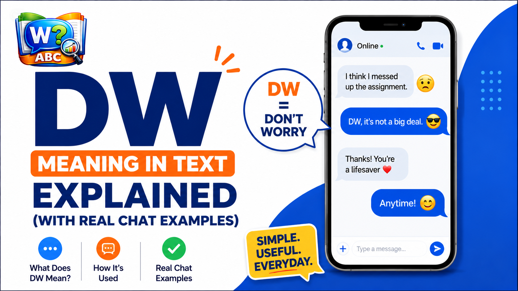 wordconfusion-DW Meaning in Text Explained (With Real Chat Examples)-Featured image