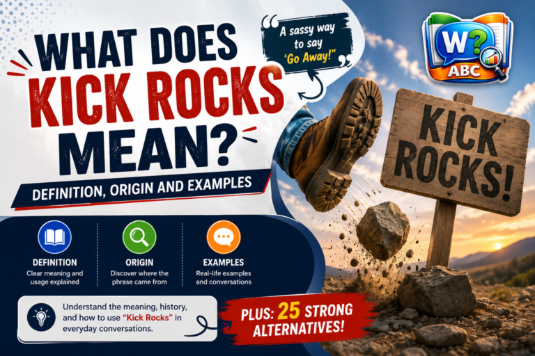 wordconfusion-Kick Rocks Meaning: Definition, Origin, Examples & Alternatives-Featured image