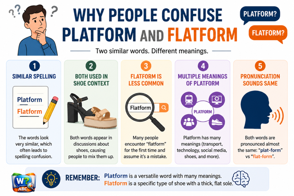 wordconfusion-Why People Confuse Platform and Flatform -img