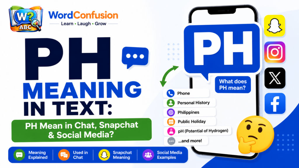 PH Meaning in Text: PH Mean in Chat, Snapchat & Social Media?