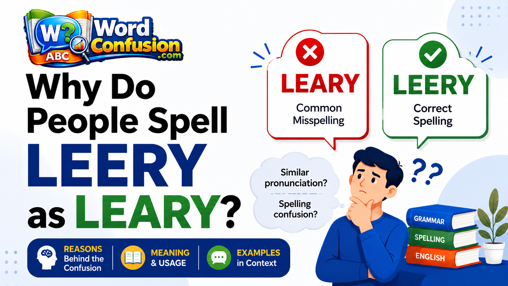 Why Do People Spell Leery as Leary?-img
